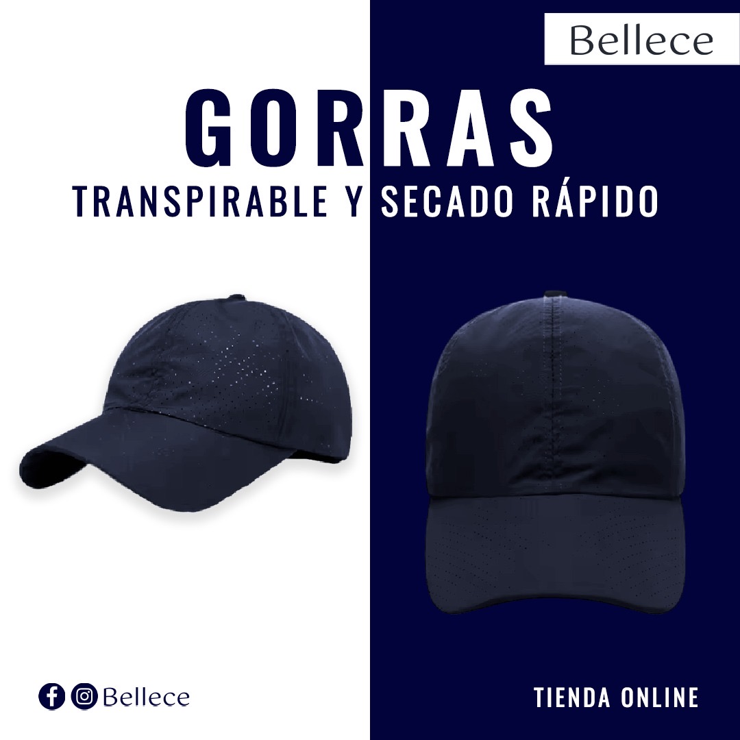 Gorra transpirable de secado rápido